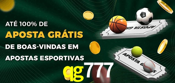 qg777 Ate 100% de Aposta Gratis