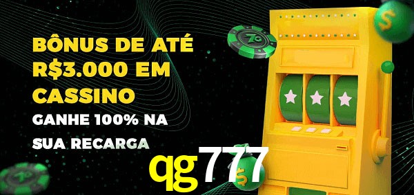 qg777 melhor bônus de depósito